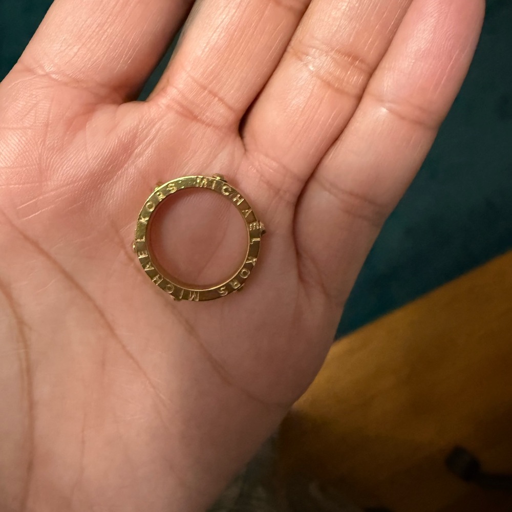 Michael Kors Gold Logo Ring